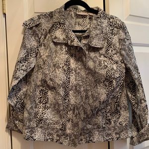 Snakeskin jacket